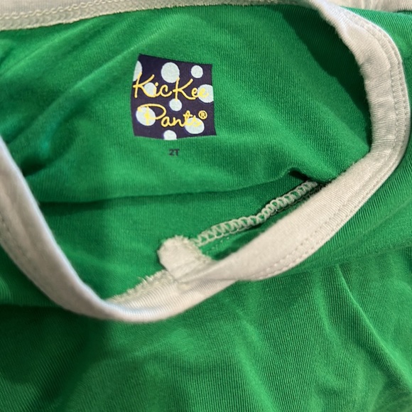 Kickee Pants hi Low Kelly free and French blue Dress - Picture 4 of 4